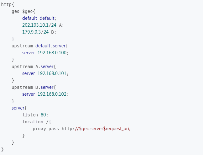 Nginx反向代理、动静分离和负载均衡