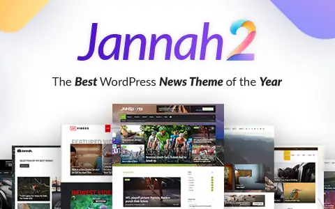 Jannah News v7.5.1 WordPress主题模板