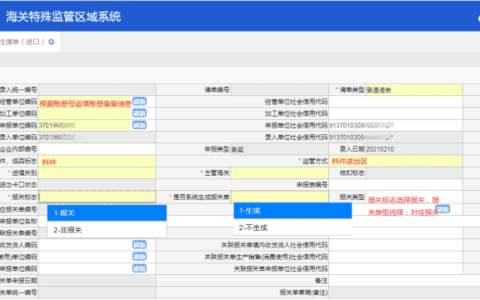 保税区一日游业务介绍及流程(附单一窗口界面)