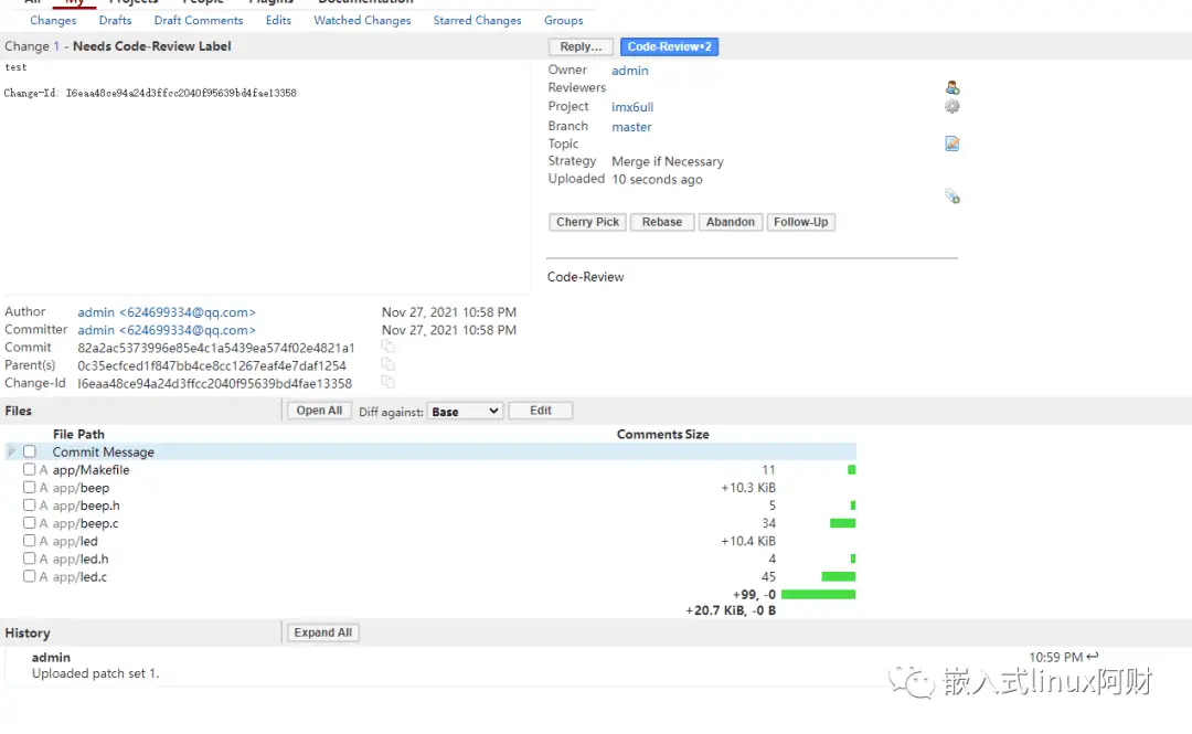 手把手教你搭建自己的git+gerrit代码评审服务器