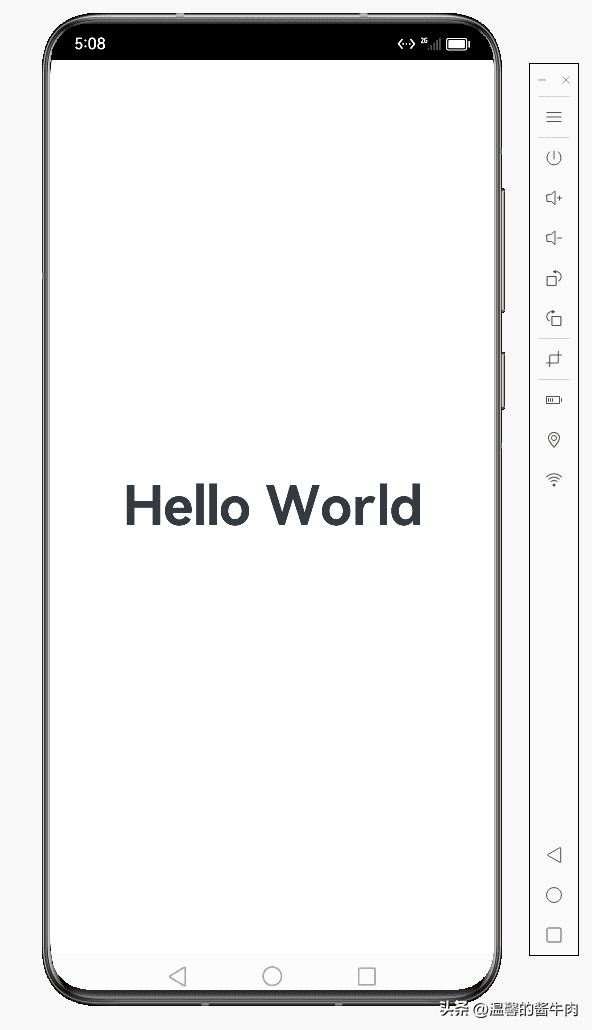 鸿蒙HarmonyOS第一个项目Hello World