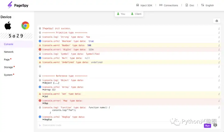 PageSpy一款可以远程调试任意Web项目的开源工具