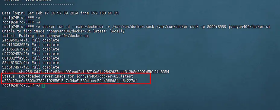 dockerui一款好看好用的全中文docker管理工具