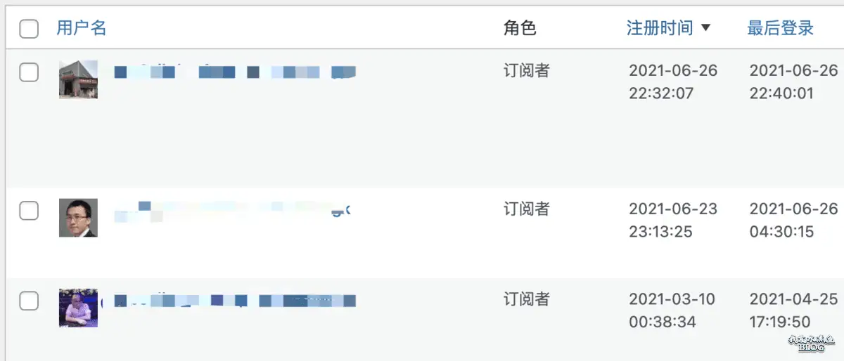 在 WordPress 后台用户列表显示用户注册时间，并按照注册时间排序