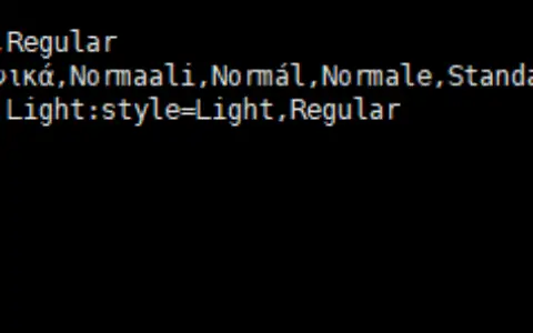 centos系统安装字体