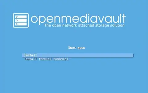 开源NAS系统Openmediavault安装配置