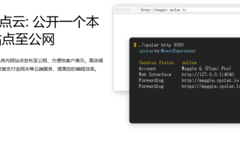 内网穿透工具Cpolar 使用指南