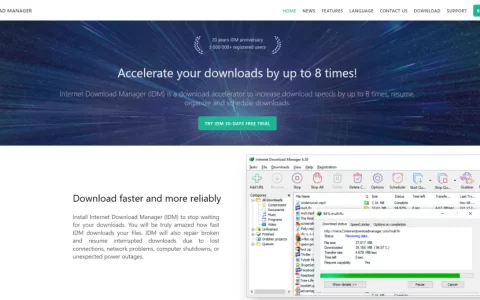 下载工具IDM最新终身许可版，附下载安装教程