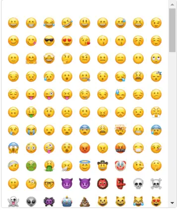 vue引入emoji 表情包