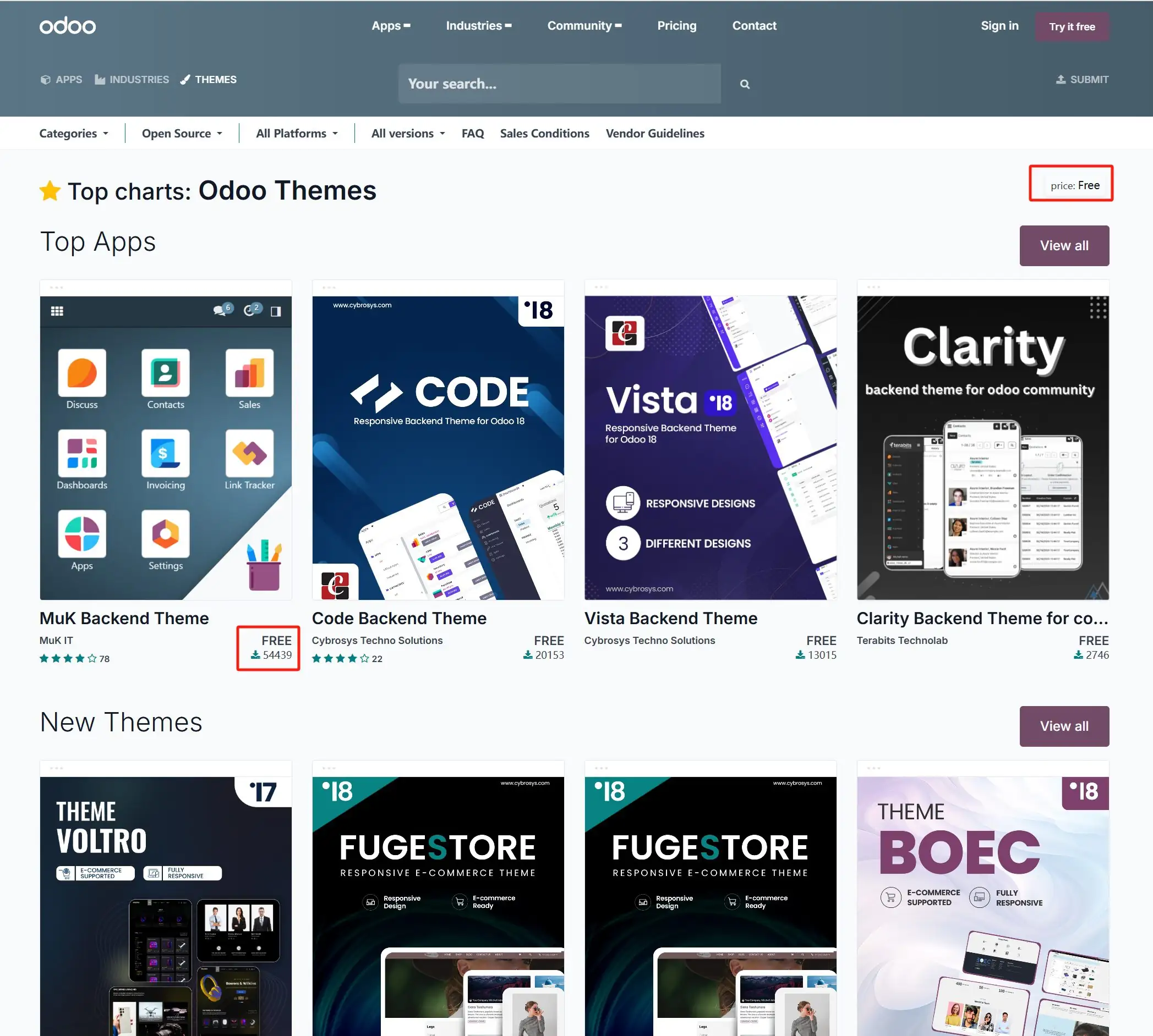基于宝塔 docker 安装odoo界面风格theme安装设置