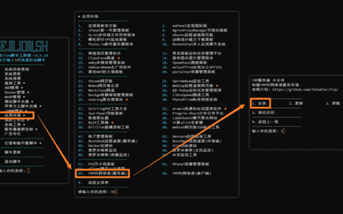 FRP内网穿透服务快速搭建教学