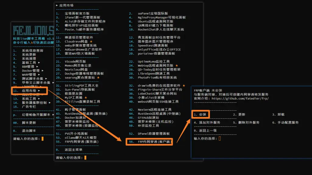 FRP内网穿透服务快速搭建教学