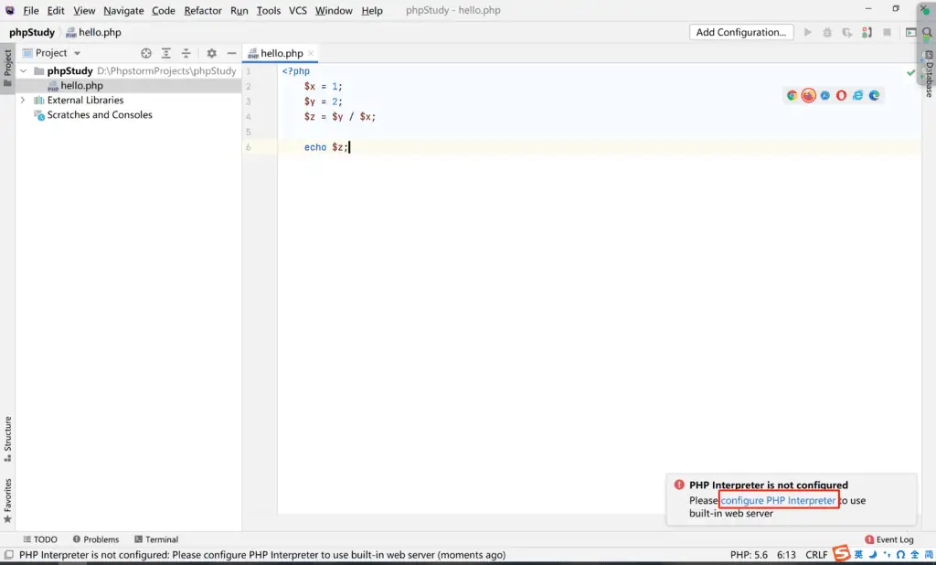 PhpStorm下载、安装、配置教程