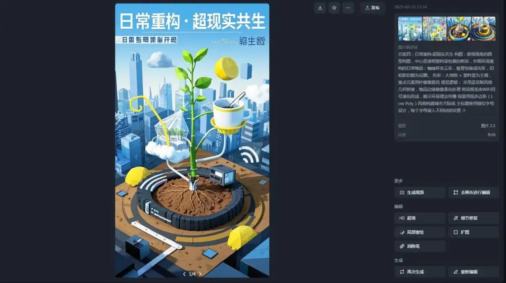 教你轻松上手使用DeepSeek+即梦AI,高效设计海报