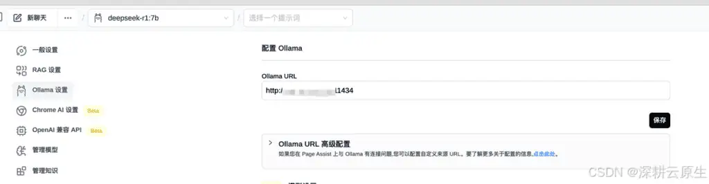 Ollama本地部署DeepSeek大模型,Page Assist插件,轻松实现联网搜索功能