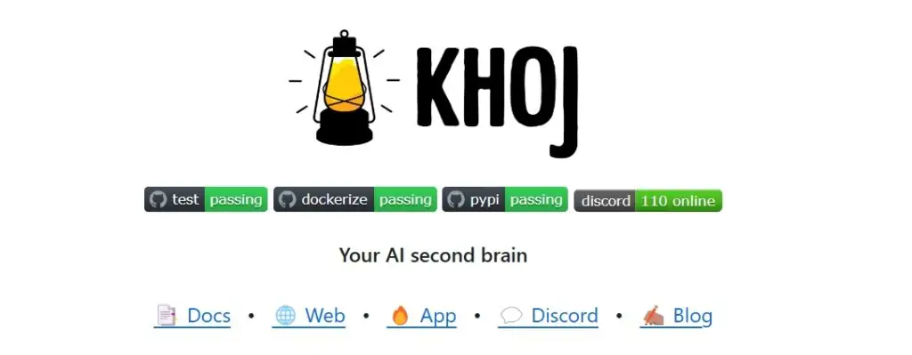 Khoj：全能的个人 AI 助手
