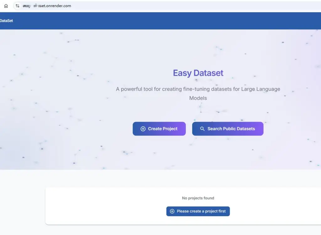 使用Easy Dataset为大模型准备训练数据，在线部署