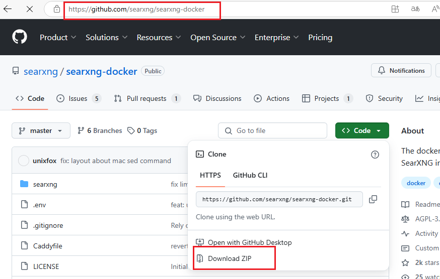 使用Docker实现客户化本地部署集成搜索引擎SearXNG