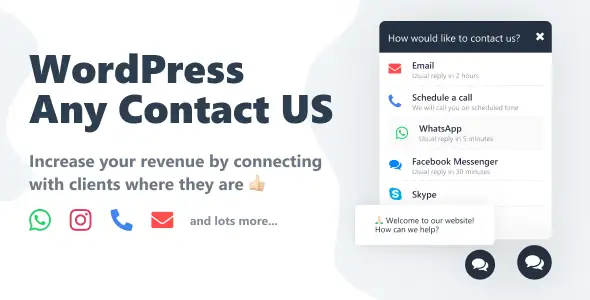 WordPress Any Contact Us插件下载和使用教程