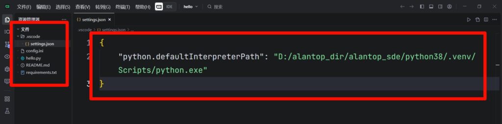 trae 配置 python 开发环境