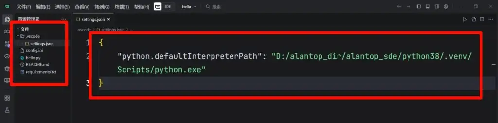 trae 配置 python 开发环境