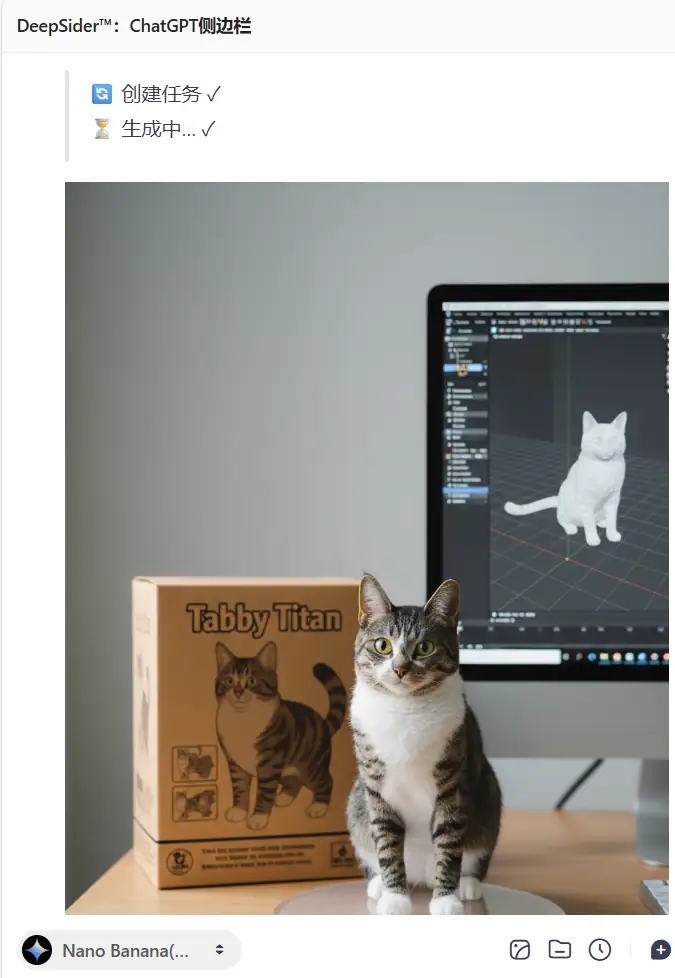 使用谷歌 Nano Banana 大模型制作3D手办教程