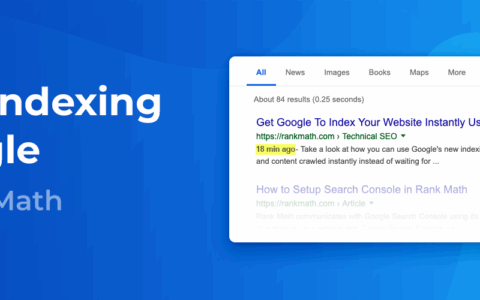 网站页面无法收录，尝试一下Instant Indexing插件