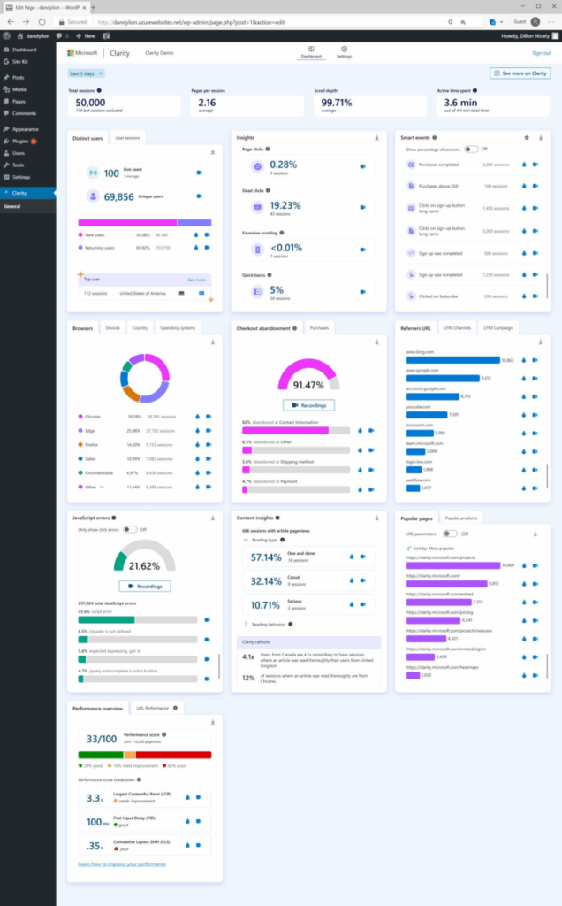 无缝集成！Microsoft Clarity 官方插件为您的WordPress网站带来深度用户行为分析