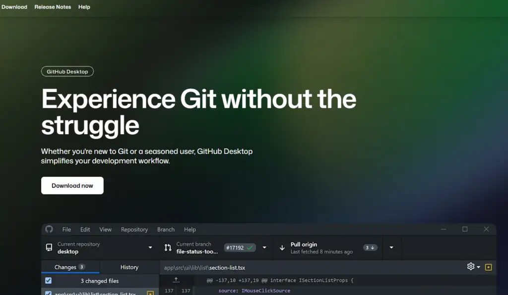 GitHub桌面版 GitHubDesktop中文汉化安装教程2025最新版插图 screenshot 2025 12 15 101238 050