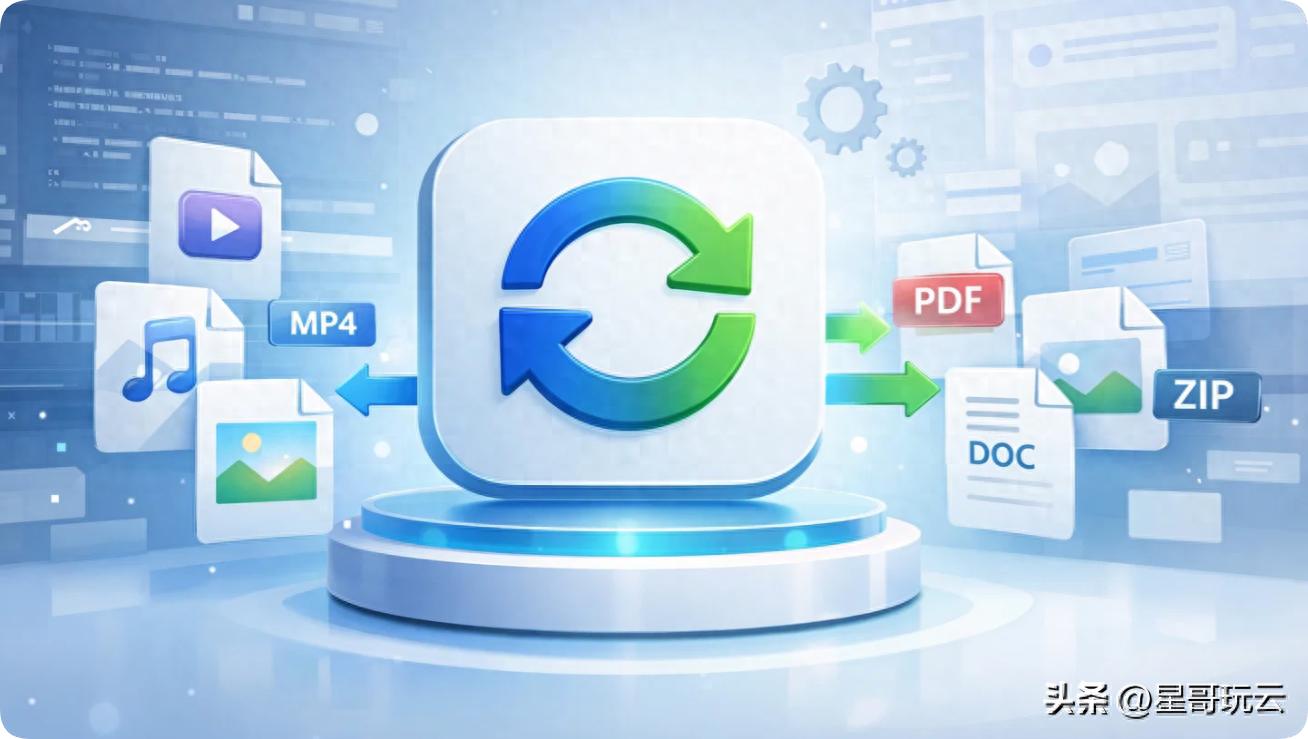 开源免费的 FileConverter：右键一键搞定音视频、 图片、文档转换