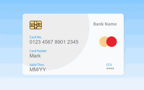 使用 HTML+CSS 打造高颜值信用卡支付表单