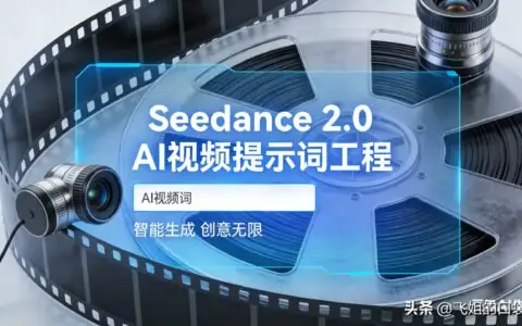 Seedance 2.0提示词终极指南：告别瞎写，普通人能调出电影级视频