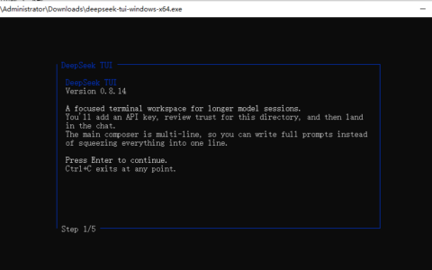 DeepSeek-TUI：终端里的 AI 编程助手，9.1k Star 的开源 DeepSeek 桌面客户端